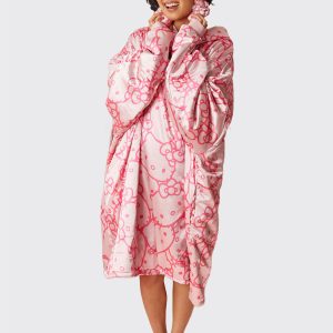 Kitsch x Hello Kitty Satin Glazey in Pink Kitty Faces